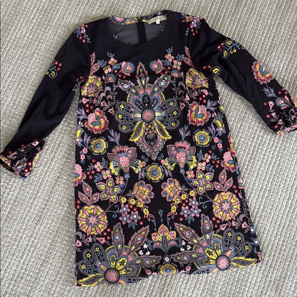 Loft 3/4 sleeve Dress
